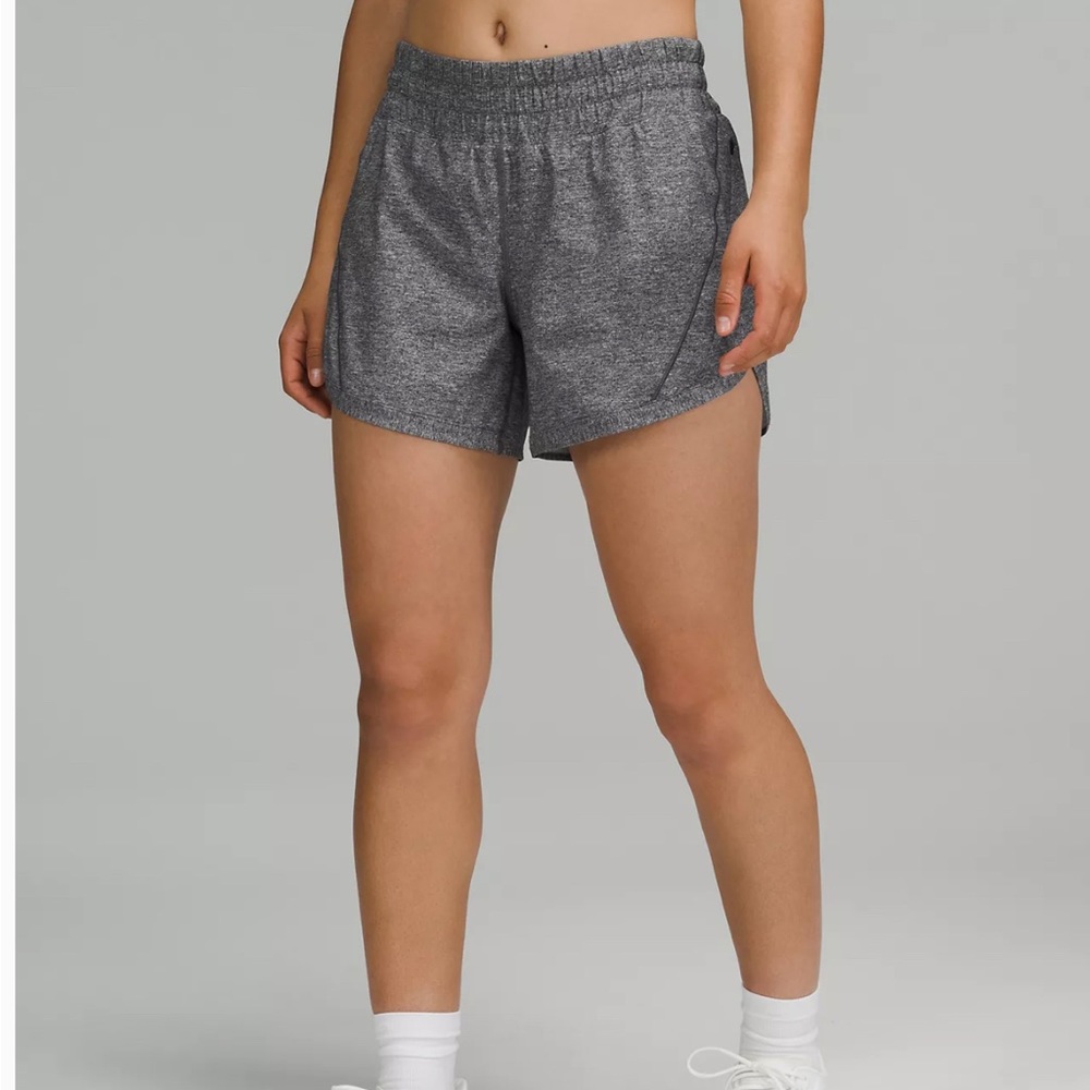 Lululemon Track That Mid-Rise Lined Short 5"